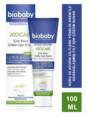Biobaby Atopik Ciltler İçin Krem 100 ml - 2