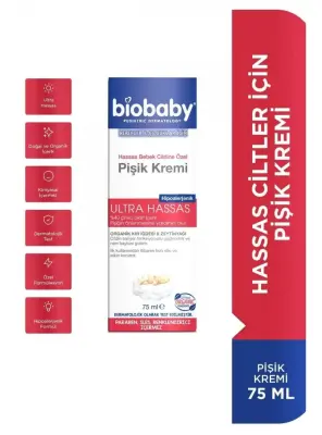 Biobaby Pişik Kremi 75 ml - Biobaby