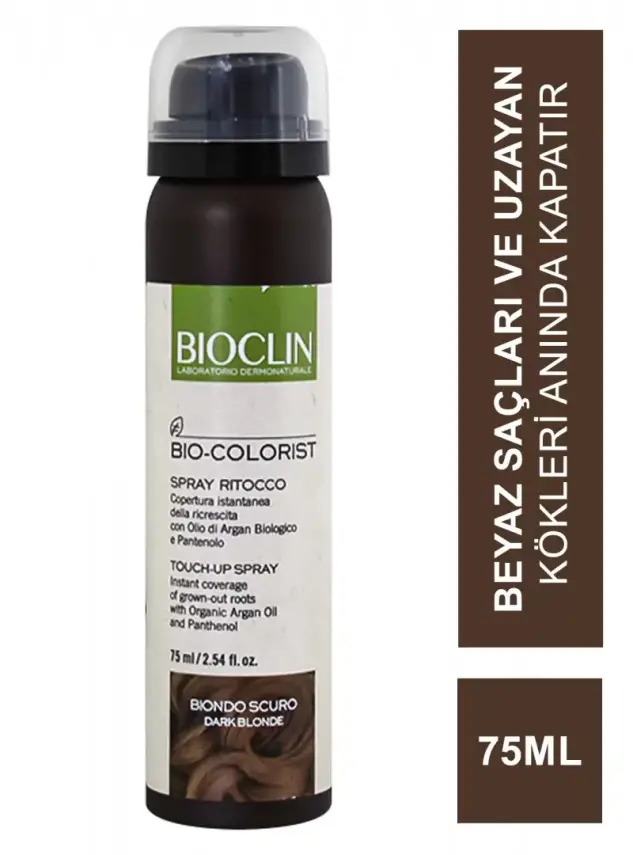 OUTLET - Bioclin Bio Colorist Touch Up Sprey - Dark Blonde - 75 ml - 1