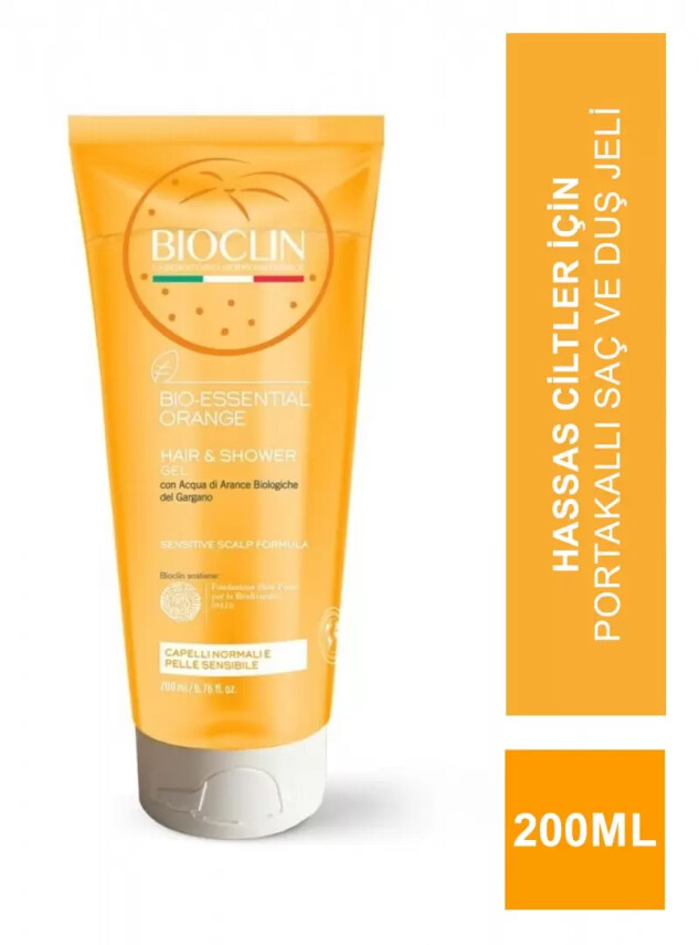 Bioclin Bio Essential Orange Hair&Shower Gel 200 ml - BIOCLIN
