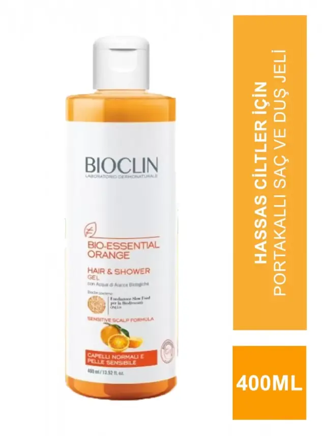 Bioclin Bio Essential Orange Hair&Shower Gel 400 ml - 1