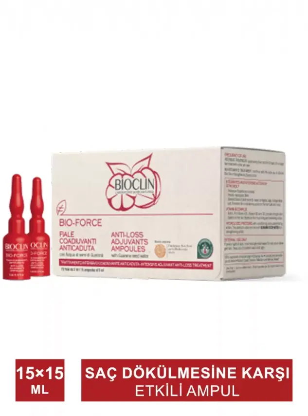 Bioclin Bio Force Anti Loss Ampul 15x5ml - 1