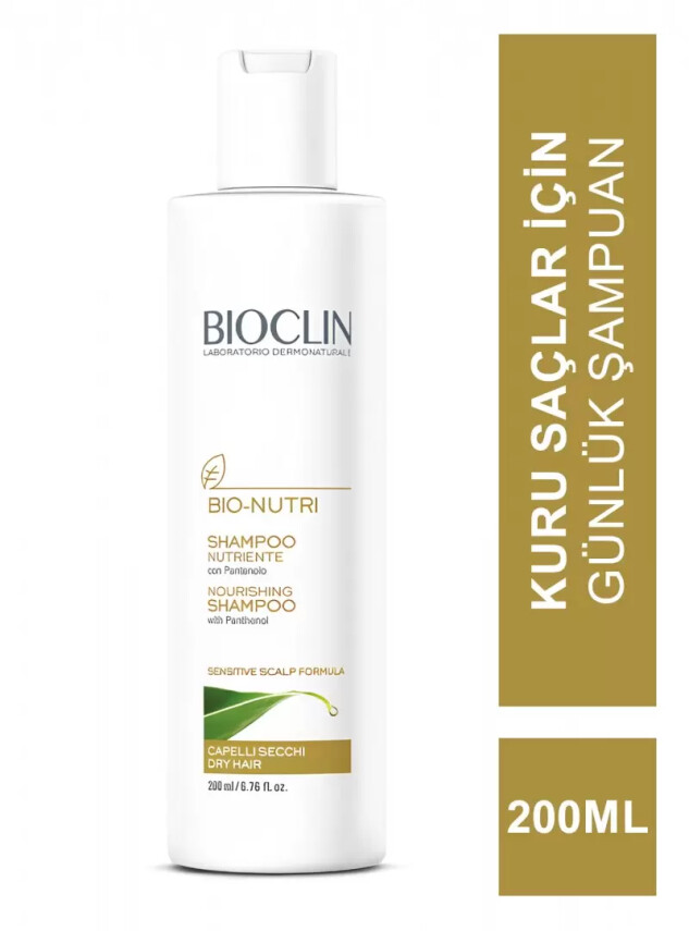 Bioclin Bio Nutri Shampoo 200ml - BIOCLIN