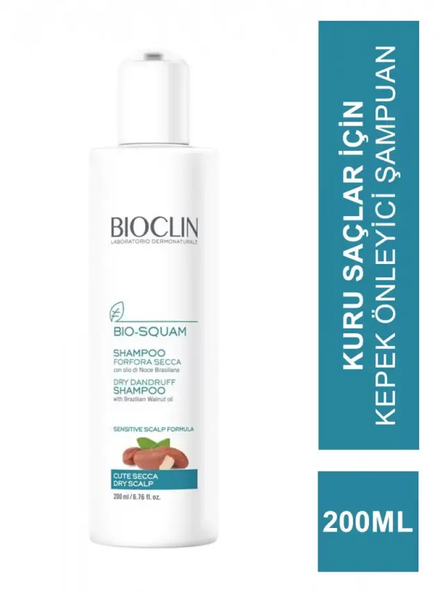 Bioclin Bio Squam Dry Dandruff Shampoo 200ml - 1