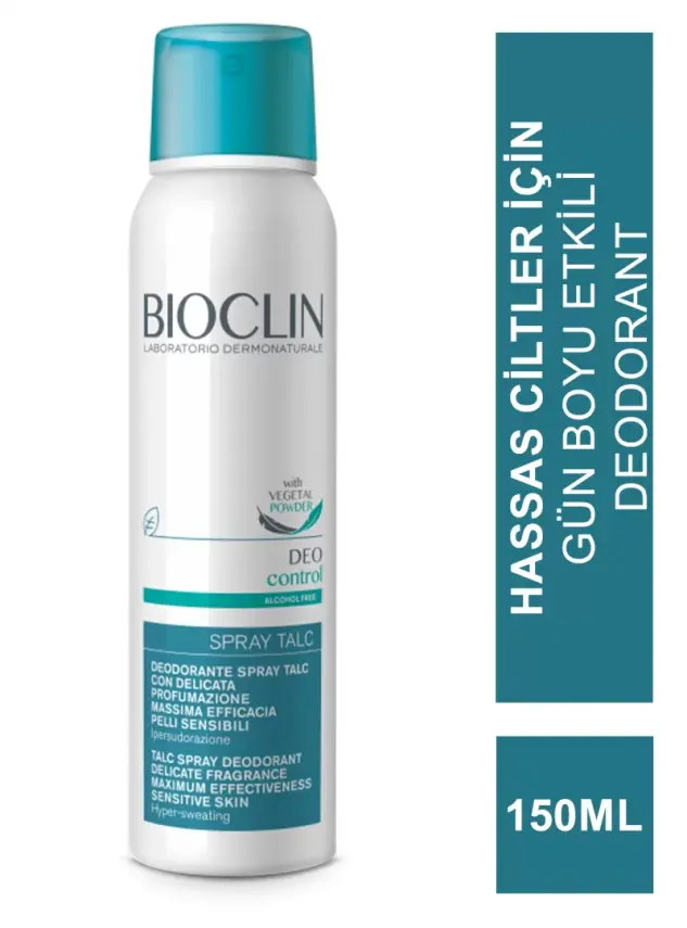 Bioclin Deo Control Spray Talc 150 ml - 1
