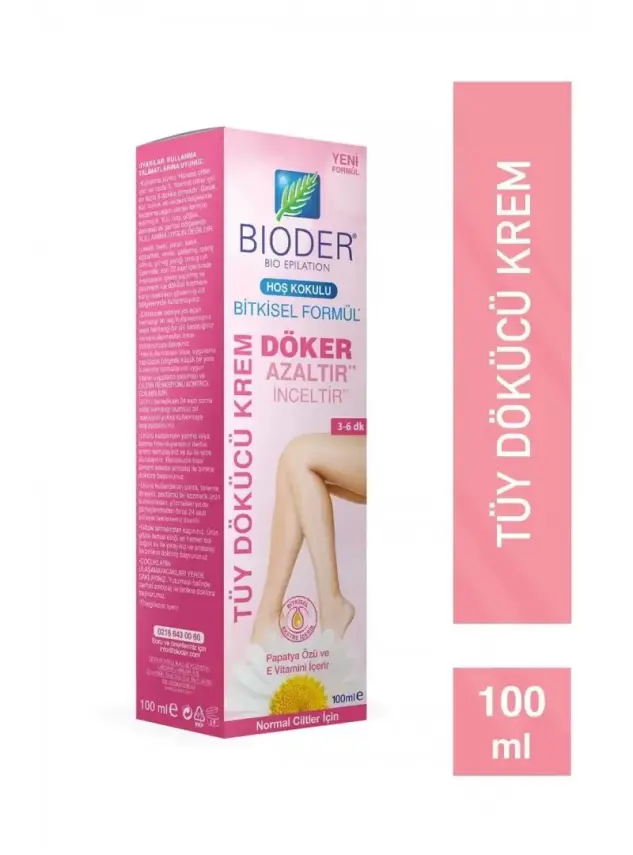 Bioder Bio Epilation Tüy Dökücü Krem 100 ml - 1