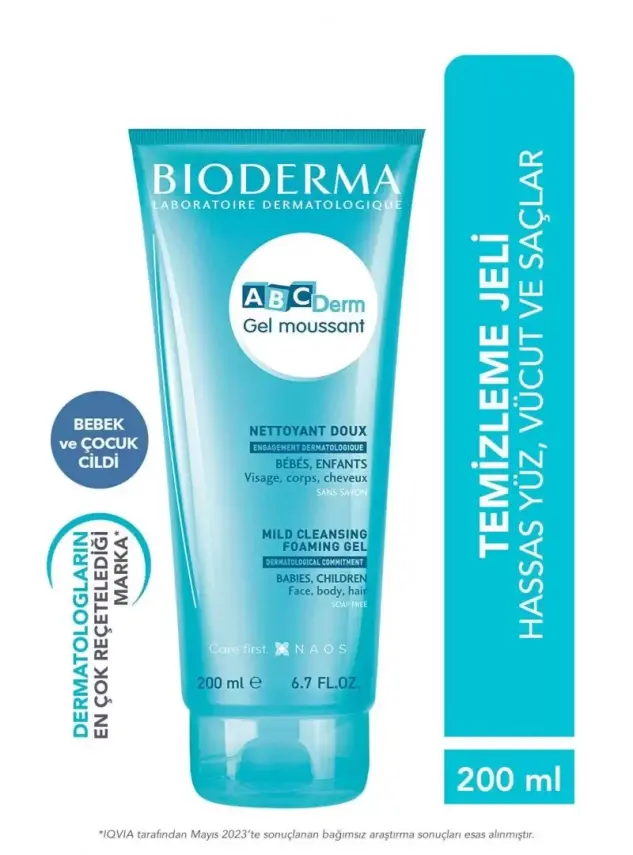Bioderma ABCDerm Foaming Cleanser 200 ml - 1