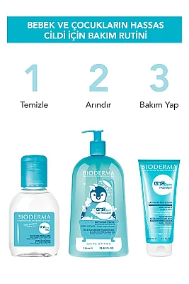 Bioderma Abcderm Foaming Gel Temizleme Jeli 1 Litre - 5