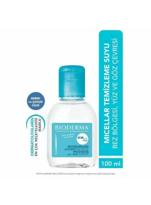 Bioderma ABCDerm H2O Solution Micellaire 100 ml - 1