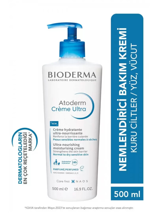 Bioderma Atoderm Creme Ultra 500 ml - Bioderma