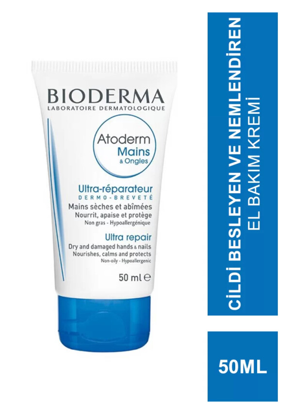 Bioderma Atoderm Hand&Nail Creme 50 ml - Bioderma