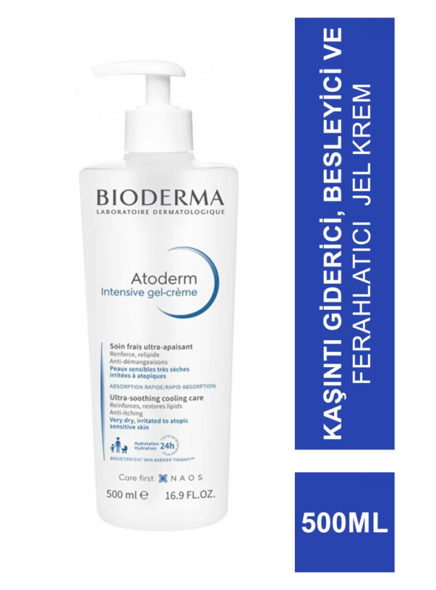 Bioderma Atoderm Intensive Gel Cream 500 ml - Bioderma