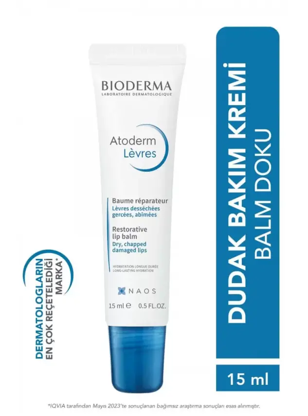 Bioderma Atoderm Lip Balm 15 ml - 1