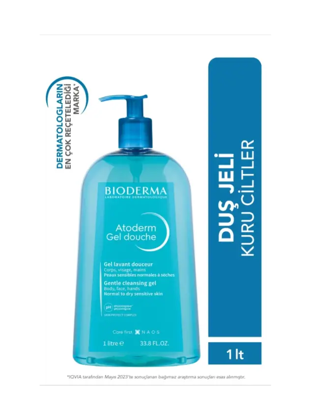 Bioderma Atoderm Shower Gel 1 Litre - 1