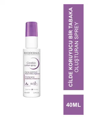 OUTLET - Bioderma Cicabio Lotion Spray 40 ml - Yıpranmış ve Tahriş Olmuş Ciltler İçin - Bioderma