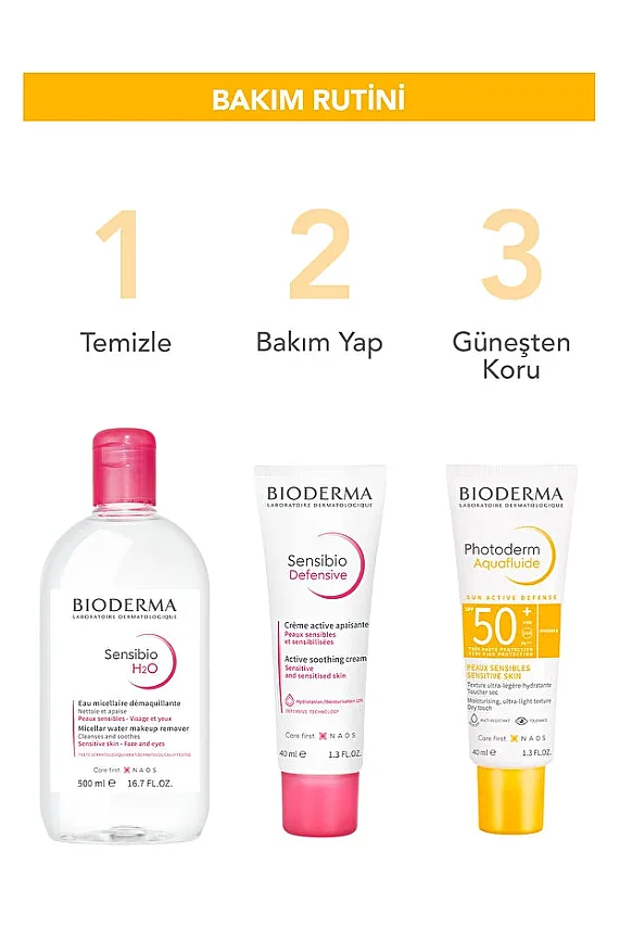 Bioderma Photoderm Aquafluid SPF50+ Tüm Ciltler Renksiz Güneş Kremi 40 ml - 3