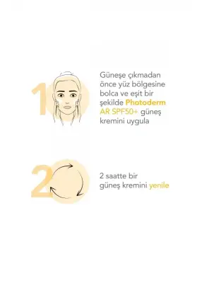 Bioderma Photoderm Ar Hassas, Rozalı Ciltler Yüksek Korumalı Renkli SPF50+ Güneş Kremi 30 ml - 4