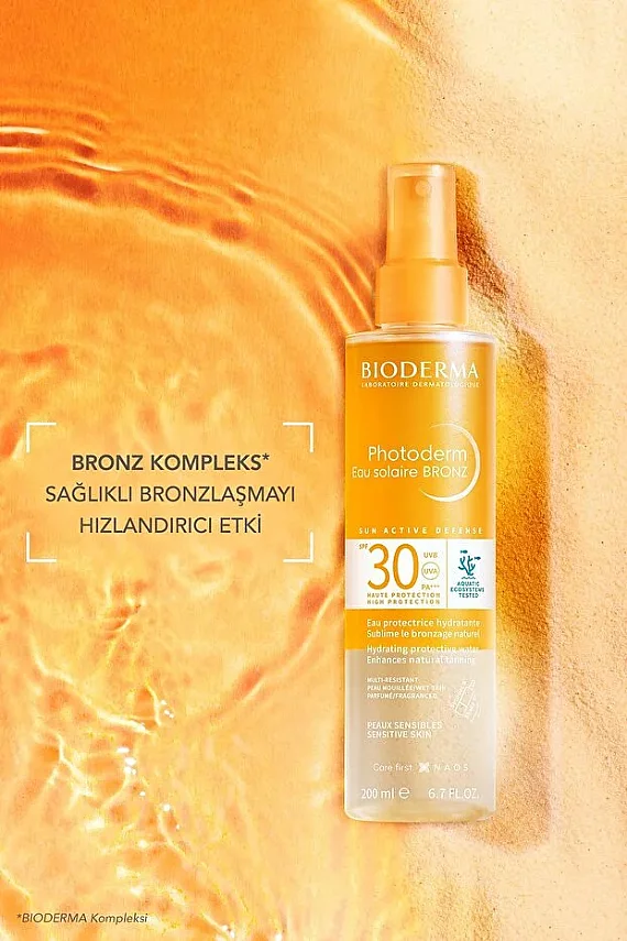 Bioderma Photoderm Bronz Sun Protective Water SPF30 200 ml - 2