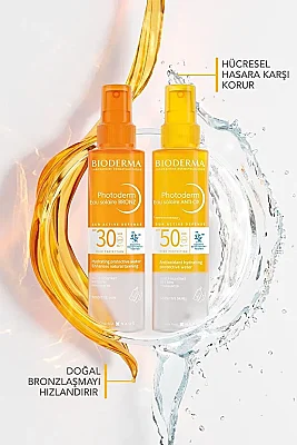 Bioderma Photoderm Bronz Sun Protective Water SPF30 200 ml - 4