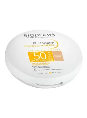 Bioderma Photoderm Compact Mineral Kapatıcı Etkili, Mineral Filtreli SPF50 10 gr - Light - 2