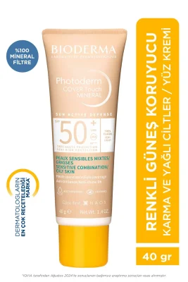 Bioderma Photoderm Cover Touch Mineral SPF50+ Light 40 ml - 1