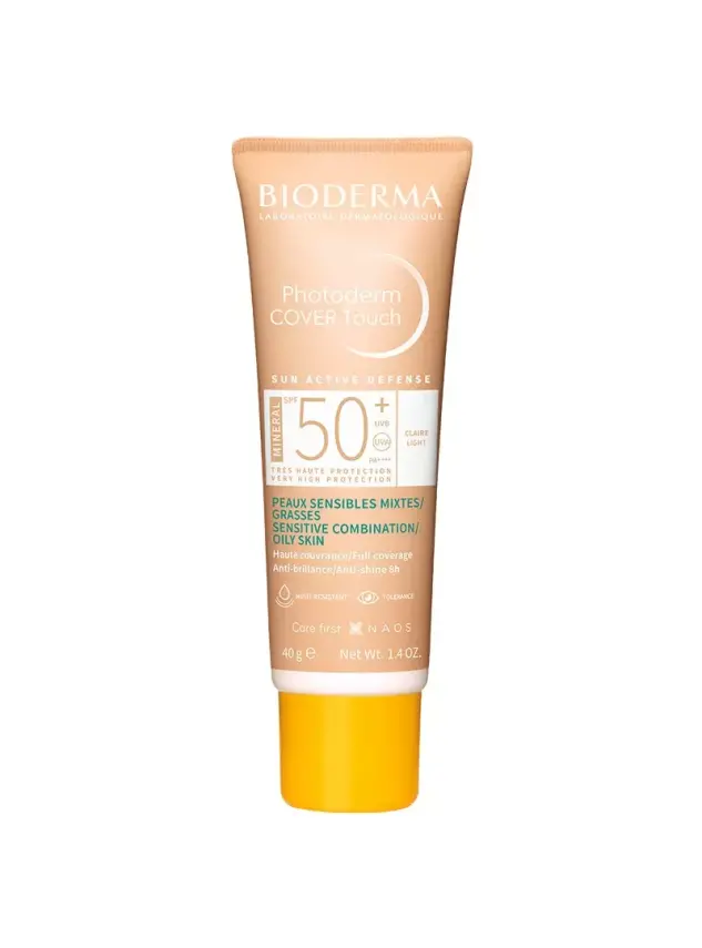 Bioderma Photoderm Cover Touch Mineral SPF50+ Light 40 ml - 1