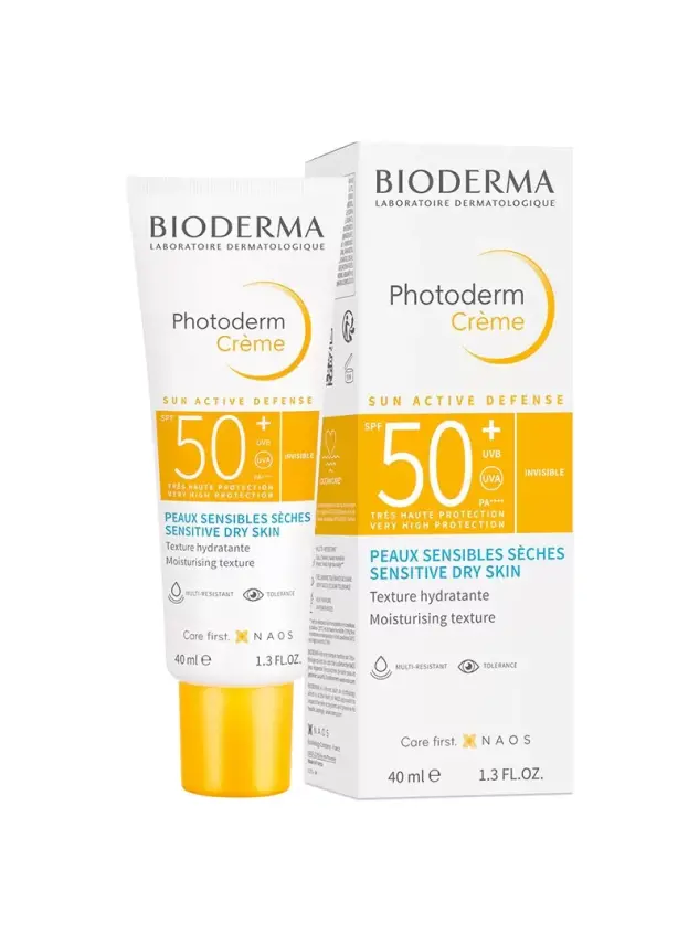 Bioderma Photoderm Creme Renksiz Kuru Ciltler için Yüksek Korumalı SPF50+ Yüz Güneş Kremi 40 ml - 1