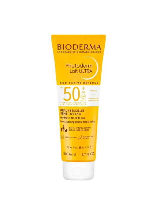 Bioderma Photoderm Lait Ultra Tüm Ciltler SPF50+ Yüksek Koruma Süt Form Yüz Vücut Güneş Kremi 200 ml - 2