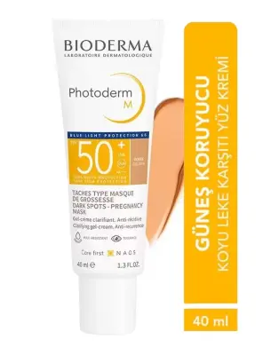 Bioderma Photoderm M SPF50+ Golden Koyu Lekeye ve Mavi Işığa Karşı SPF50+ Renkli Yüz Güneş Kremi 40 ml 40 ml - 1