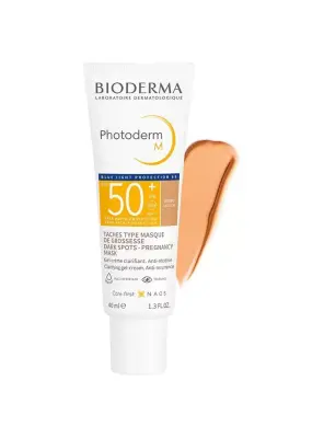 Bioderma Photoderm M SPF50+ Golden Koyu Lekeye ve Mavi Işığa Karşı SPF50+ Renkli Yüz Güneş Kremi 40 ml 40 ml - 2