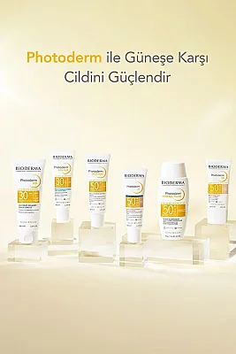 Bioderma Photoderm M SPF50+ Golden Koyu Lekeye ve Mavi Işığa Karşı SPF50+ Renkli Yüz Güneş Kremi 40 ml 40 ml - 3