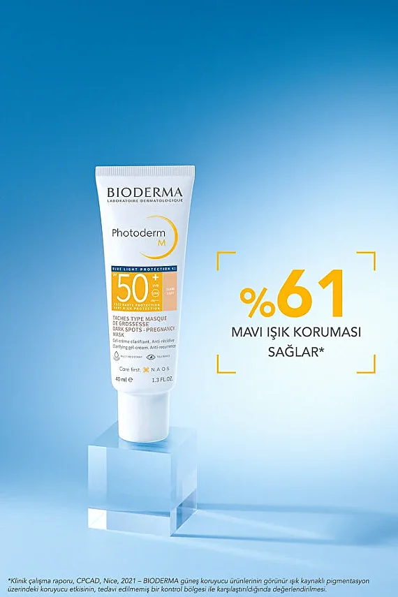 Bioderma Photoderm M SPF50+ Light Koyu Lekeye, Mavi Işığa Karşı SPF50+ Açık Renkli Yüz Güneş Kremi 40 ml - 4