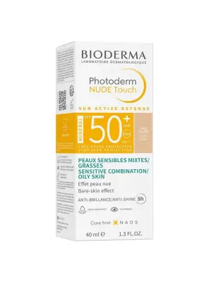 Bioderma Photoderm Nude Touch Very Light Spf 50+ Natural Renkli Güneş Koruyucu 40 ml - 2