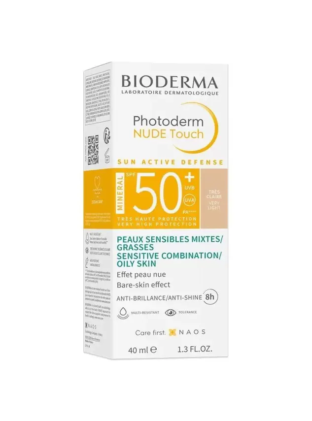 Bioderma Photoderm Nude Touch Very Light Spf 50+ Natural Renkli Güneş Koruyucu 40 ml - 2