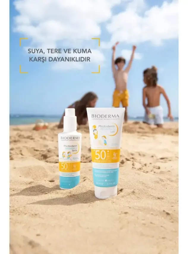 Bioderma Photoderm Pediatrics Bebek, Çocuk için SPF50+ Yüksek Korumalı Sprey Form Güneş Kremi 200 ml - 2