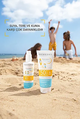 Bioderma Photoderm Pediatrics Lait Bebek, Çocuk için SPF50+ Yüksek Korumalı Süt Formda Güneş Kremi Spf50+ 200 ml - 4