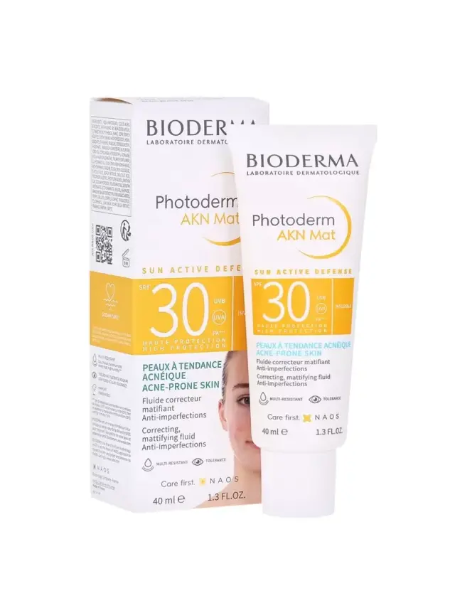 OUTLET - Bioderma Photoderm SPF 30 AKN Mat Yağlı, Akneli Cilt için Sivilce Karşıtı Matlaştırıcı Güneş Kremi 40 ml - 2