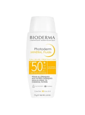 Bioderma Photoderm SPF 50+ Mineral Fluide Çok Hassas Ciltler Yüksek Korumalı Mineral Güneş Koruyucu Krem 75 gr - 2