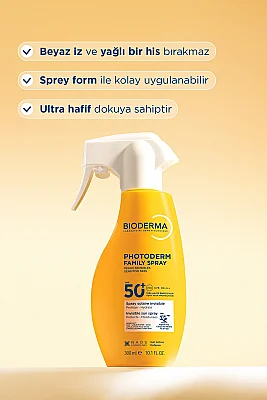 Bioderma Photoderm Family Spf 50 Sprey 300 ml - 7