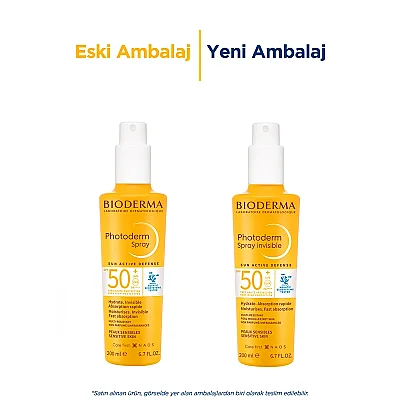 Bioderma Photoderm SPF 50+ Tüm Ciltler için Sprey Form Yüksek Korumalı Güneş Kremi 200 ml - 5