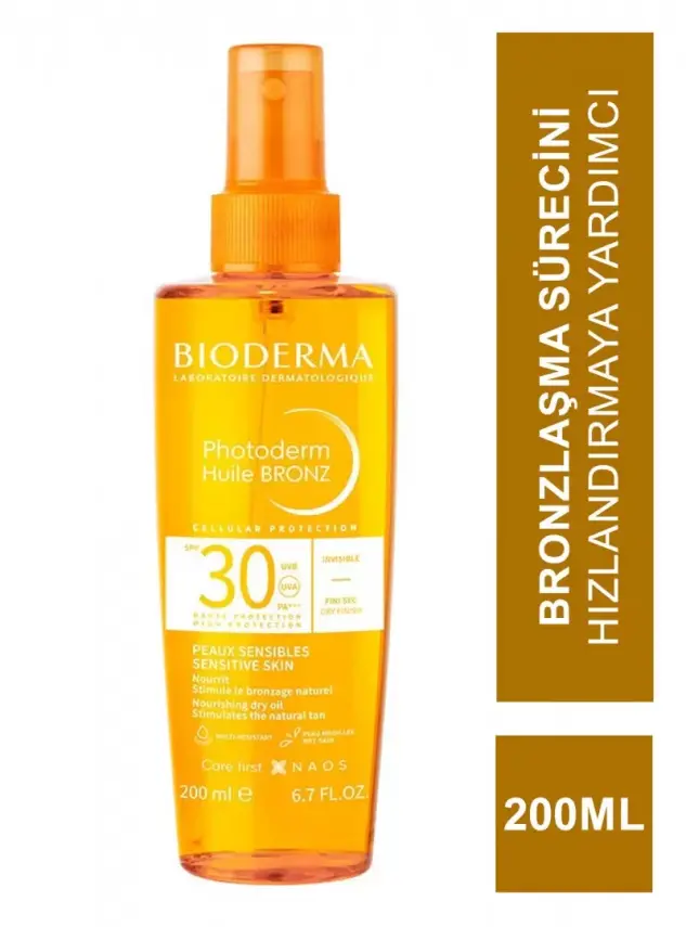 Bioderma Photoderm SPF30 Huile Bronz 200 ml - 1