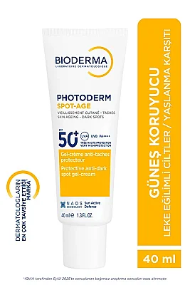 OUTLET - Bioderma Photoderm Spot Age Spf 50 Leke, Yaşlanma ve Kırışıklık Karşıtı Güneş Kremi 40 ml - Bioderma