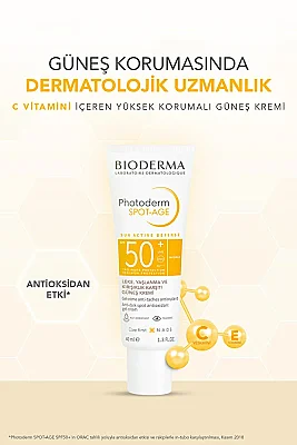 Bioderma Photoderm Spot Age Spf 50 Leke, Yaşlanma ve Kırışıklık Karşıtı Güneş Kremi 40 ml - 3