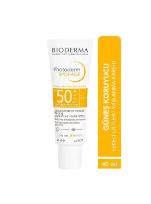 Bioderma Photoderm Spot Age Spf 50 Leke, Yaşlanma ve Kırışıklık Karşıtı Güneş Kremi 40 ml - 1