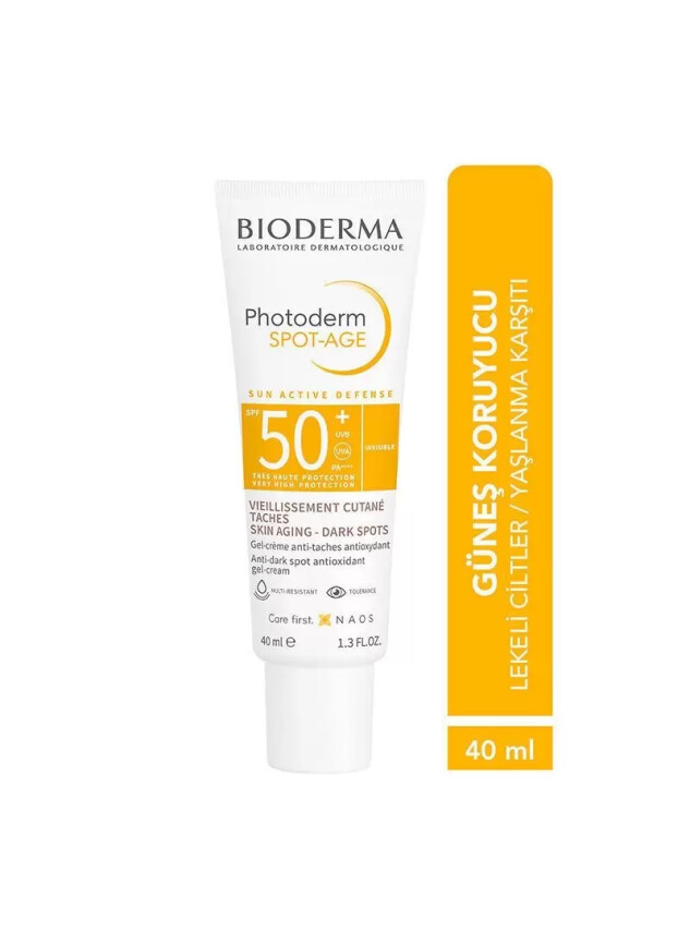 Bioderma Photoderm Spot Age Spf 50 Leke, Yaşlanma ve Kırışıklık Karşıtı Güneş Kremi 40 ml - Bioderma