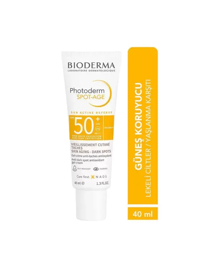 Bioderma Photoderm Spot Age Spf 50 Leke, Yaşlanma ve Kırışıklık Karşıtı Güneş Kremi 40 ml - 1
