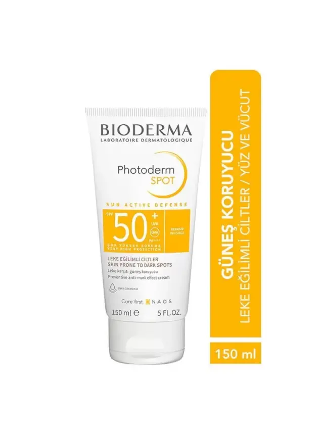 OUTLET - Bioderma Photoderm Spot SPF 50+ Leke Karşıtı Güneş Kremi 150 ml - 1