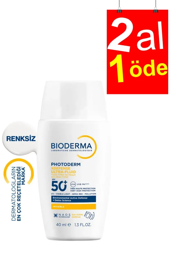 Bioderma Photoderm XDefense Ultra-Fluid SPF50+ 40 ml - Renksiz - 2AL1ÖDE - 1