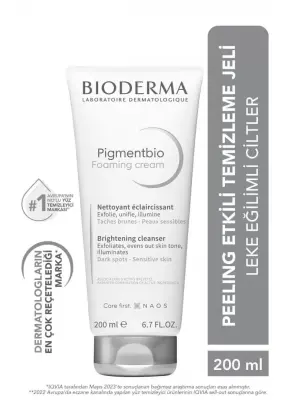Bioderma Pigmentbio Foaming Cream Cleanser Temizleme jeli 200 ml - 1