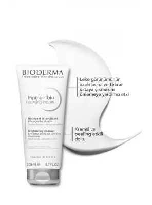 Bioderma Pigmentbio Foaming Cream Cleanser Temizleme jeli 200 ml - 2